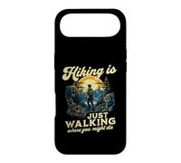 Hiking Is Just Walking Where You Might Die Funny Outdoors Case for iPhone Air
