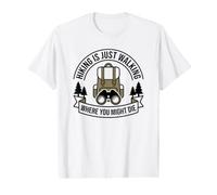 Hiking is Just Walking Where You Might Die Value Graphic T-Shirt