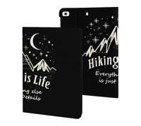 Hiking Is Life Slim Case Compatible with iPad 10th 9th 8th 7th Generation 2022 2021 2020 2019 Protective Cover Stand