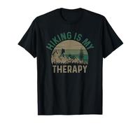 Hiking is My Therapy - Adventure Nature Mountains Outdoor T-Shirt