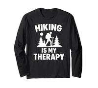 Hiking is My Therapy Long Sleeve T-Shirt