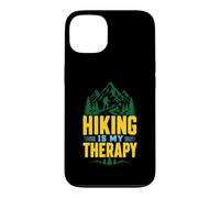 Hiking Is My Therapy Mountain Hiker Nature Trail Case for iPhone 13
