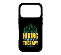 Hiking Is My Therapy Mountain Hiker Nature Trail Case for iPhone 17 Pro