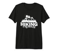 Hiking is My Therapy Nature Premium T-Shirt