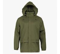 Highlander Stormguard Jacket Olive WJ055 Men's Waterproof Lightweight Outdoor