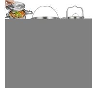 Hiking Kitchen Set | Fire Cooking Kit, Lightweight Survival Equipment for Adults for Hiking, Travel, and Outdoor Picnic on and in the Garden