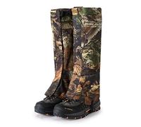 Hiking Leg Gaiters Waterproof Camo Ski Boot Gaiters for Hunting Walking Long Leg Cover Protect Boot Guardian Snow Gaiters Leggings Gaiters