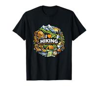 Hiking Lifestyle Mindset Emblem for Trail Explorers T-Shirt