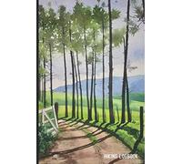 Hiking Logbook: Hiking Journal Trail Log Book with Prompts To Write In - Record All Your Hikes - Hikers Journal - Gifts for Hikers Outdoor Sports ... Keep Track Your Hike - Watercolor Countryside