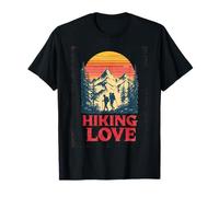 Hiking Love Nature Wanderer Design T-Shirt