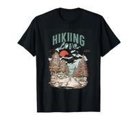 Hiking Love Nature Wanderer Design T-Shirt