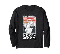 Hiking - North Cascades Long Sleeve T-Shirt