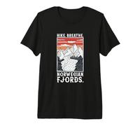 Hiking - Norwegian Fjords Premium T-Shirt