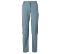 Hiking pants Vaude Farley Stretch Capri T-Zip Pants III (nordic blue) Women's
