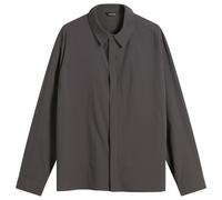 Hiking Patrol Men's Align Button Up Shirt Charcoal Black