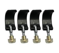 Hiking Pole Lock Replacement Clip With Nut Screw | Durable Hiking Stick Buckle For Foot Post Handle Fixing | Lightweight Climbing Pole Part Po