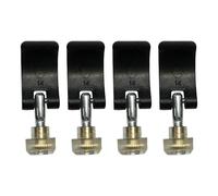 Hiking Pole Parts - Walking Stick Clamp, Lock Handle Closure | Adjustable Replacement Accessory for Trekking Equipment, Outdoor Climbing, Camping,
