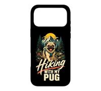 Hiking Pug - Hiking With My Pug Case for iPhone 17 Pro Max