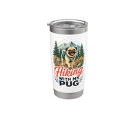 Hiking Pug - Hiking with My Pug Stainless Steel Insulated Tumbler