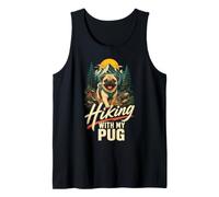 Hiking Pug - Hiking with My Pug Tank Top
