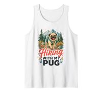 Hiking Pug - Hiking with My Pug Tank Top