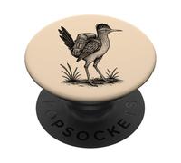 Hiking Roadrunner Backpacking Wilderness Deserts Animal PopSockets Adhesive PopGrip