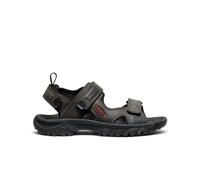 KEEN Men's Hiking Sport Sandal Targhee 3 Open Toe Grey/Black Size 9