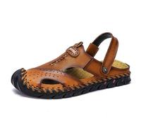 Hiking Sandals Men Sommer,Beach Shoes Men Comfortable,For Casual Beach Wear Slip On Design Flat Footbed For Ideal Foot Coverage Stylishly Paired With Casual Attire