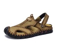 Hiking Sandals Men Sommer,Beach Shoes Men Comfortable,For Casual Beach Wear Slip On Design Flat Footbed For Ideal Foot Coverage Stylishly Paired With Casual Attire