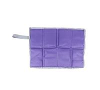 Hiking Seat Pad Portable Folding Camping Mat Sitting Pad Waterproof Oxford Cloth Beach Mat Prevent Dirty Hiking Small Picnic Seat Outdoor(Purple)