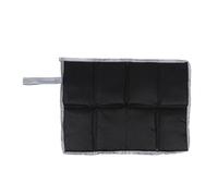 Hiking Seat Pad Portable Folding Camping Mat Sitting Pad Waterproof Oxford Cloth Beach Mat Prevent Dirty Hiking Small Picnic Seat Outdoor(Black-B)