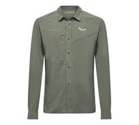 Hiking Shirt Salewa PUEZ L/S SHIRT M (Faded Green) Men