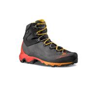 La Sportiva - Hiking shoes in GORE-TEX® - Aequilibrium Trek GTX Carbon/Yellow for Men - Size 8 1/3 UK - Grey Grey 8 1/3 UK