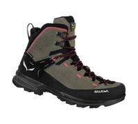 SALEWA Mtn Trainer 2 Mid Gore-tex W - Women - Brown / Black / Pink - size 6.5- model 2026 6.5