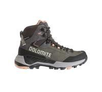 Hiking shoes Dolomite W's Vernale Leather High GTX (Silver Green/Sand Pink) Woman
