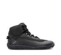 GROUNDIES All Terrain High 2.0 Men's Barefoot Boots - Durable, Waterproof Hiking Footwear for Outdoor Adventures and Urban Style, Black, 12.5