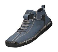 Hiking Shoes, Loafers, Non-Slip, Lightweight Sports Shoes, Invisible Height Increased Trainers, Soft Sole, Comfortable Fabric Shoes, Trainers, Outdoor Classic Slip-On Shoes, blue, 9.5 UK