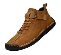 Hiking Shoes, Loafers, Non-Slip, Lightweight Sports Shoes, Invisible Height Increased Trainers, Soft Sole, Comfortable Fabric Shoes, Trainers, Outdoor Classic Slip-On Shoes, brown, 5 UK