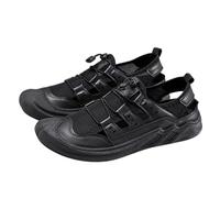 Hiking Shoes Men's Trekking Shoes Waterproof Summer Shoes Hiking Shoes Quick Drying Beach Shoes Non-Slip Lightweight Sandals Breathable Summer Shoes Leisure Sandals Outdoor Shoes, black, 8 UK
