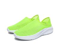 Hiking Shoes Mens Waterproof Walking Shoes Cushioned Footbed Sneakers Non Slip Breathable Trainers Sports & Outdoor Trainers Waterproof Walking Sneakers Arch Support & Perfect for Casual Wear Green