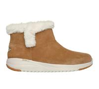 Skechers 144775 On-the-GO Stellar Cozy Step Tan Suede Womens Warm Ankle Boots