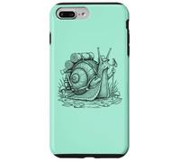 Hiking Snail Backpacking Animals Funny Cottagecore Trek Case for iPhone 7 Plus/8 Plus