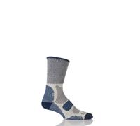 Hiking Socks Bridgedale Men's Light Hiker Cotton and Coolmax For Summer - 1 Pair