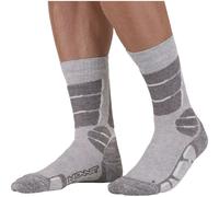 Hiking Socks Monnet TREK LIN HAUTE (GRAY WHITE)