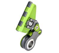 Hiking Stainless Steel Climbing Pulley | High efficiency rock climbing tool for adventure activities, compact lightweight stainless steel for mountain climbing