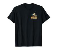 Hiking Step Into Nature Trail Adventure Mountain Camping T-Shirt