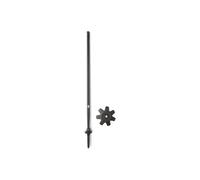 Hiking stick Black Diamond Shaft Spare, Al, D14 Noir 530 mm