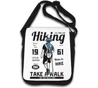 Hiking Take A Walk On The Wild Side Shoulder Bag White