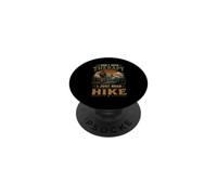 Hiking Therapy Mountain Nature Wanderer Vintage Graphic PopSockets Adhesive PopGrip