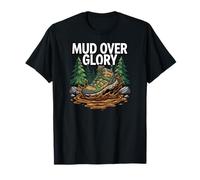 Hiking Trail Trekking Mud Over Glory Boot T-Shirt